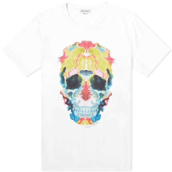 Photo: Alexander McQueen Ink Blot Skull Tee