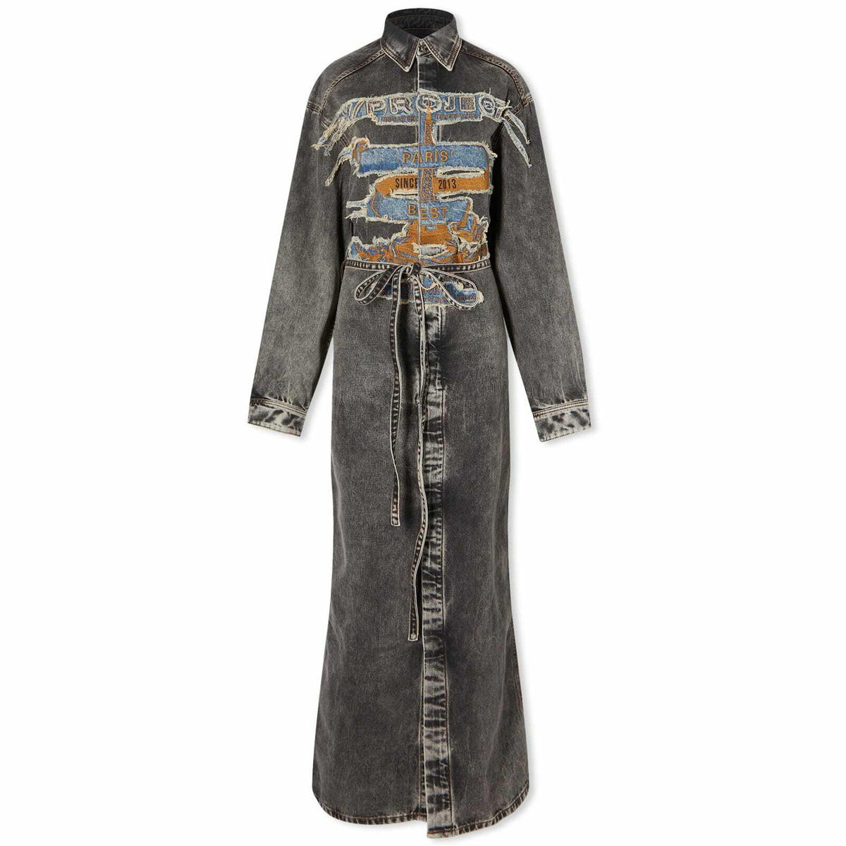 y project denim dress Y/Project Denim maxi dress Y/Project