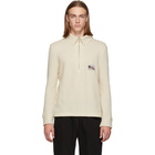 LHomme Rouge Off-White Mountain Polo Sweater