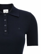 Courrèges Ribbed Polo Shirt