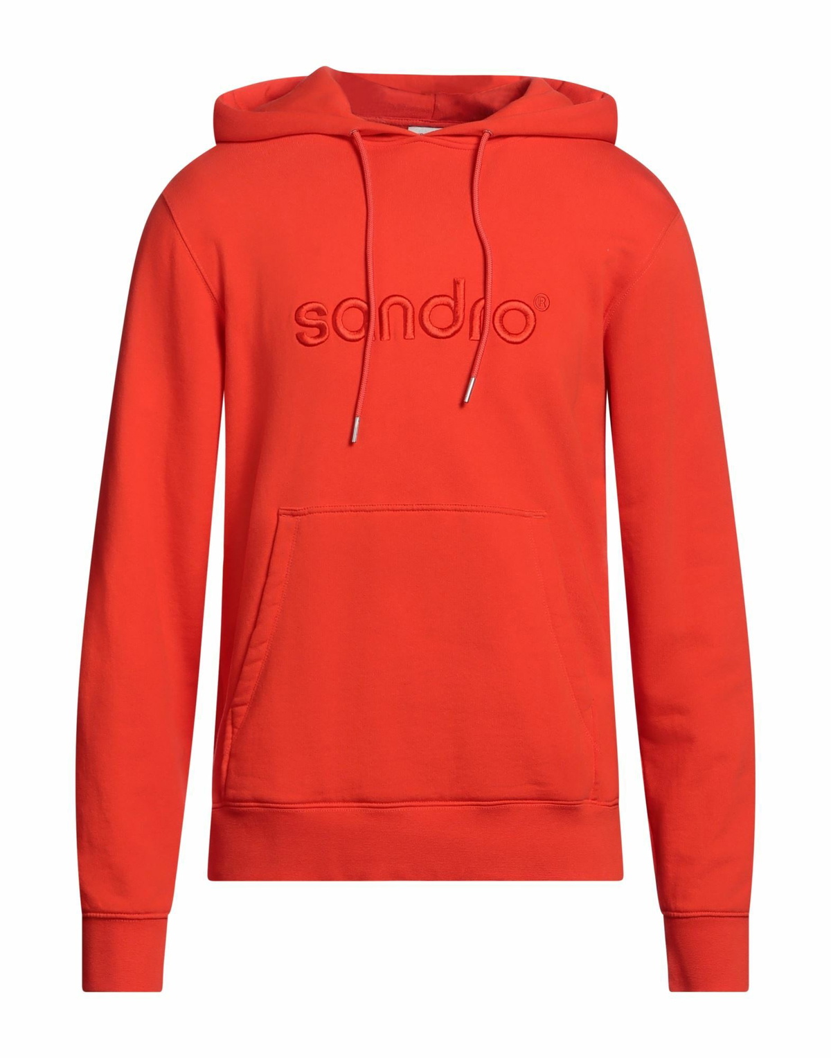 Sandro Mens Sweatshirt in Tomato red