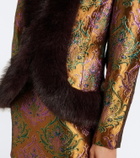 Retrofête Delphira brocade jacket