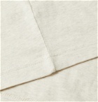 SUNSPEL - Riviera Mélange Organic Cotton-Jersey T-Shirt - Gray
