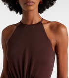 Rebecca Vallance Isla halterneck maxi dress