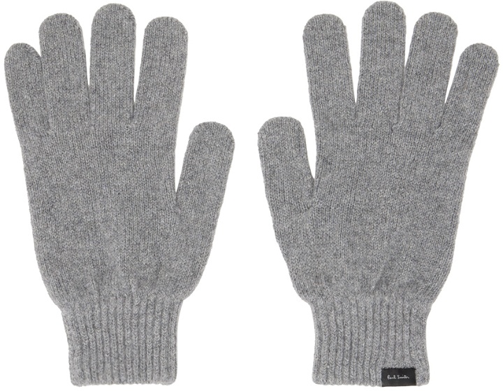 Photo: Paul Smith Gray Patch Gloves
