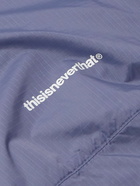 thisisneverthat - T-Light Logo-Print Ripstop Hooded Jacket - Purple