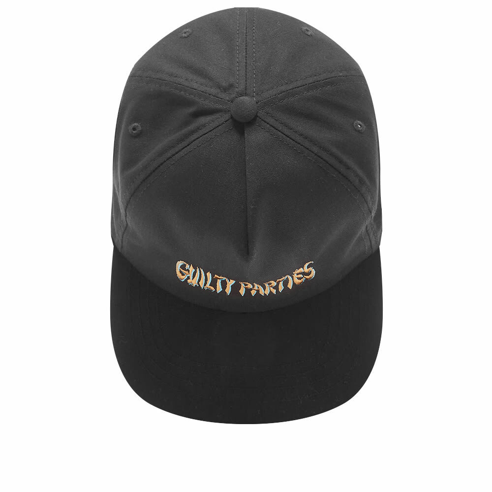 Wacko Maria Men's 6 Panel Cap in Black Wacko Maria