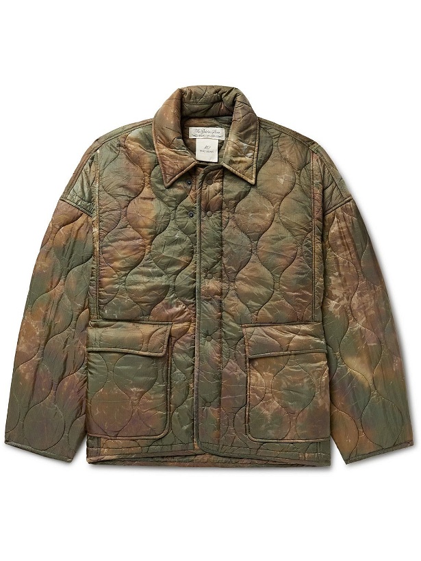 Photo: Remi Relief - Quilted Padded Camouflage-Print Nylon-Ripstop Jacket - Green