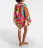 Pucci Bersaglio fringed cotton kaftan