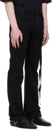 Ann Demeulemeester Black Jonas 5-Pockets Slim Fit Jeans