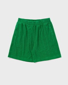 Pleasures Zen Terry Shorts Green - Mens - Casual Shorts