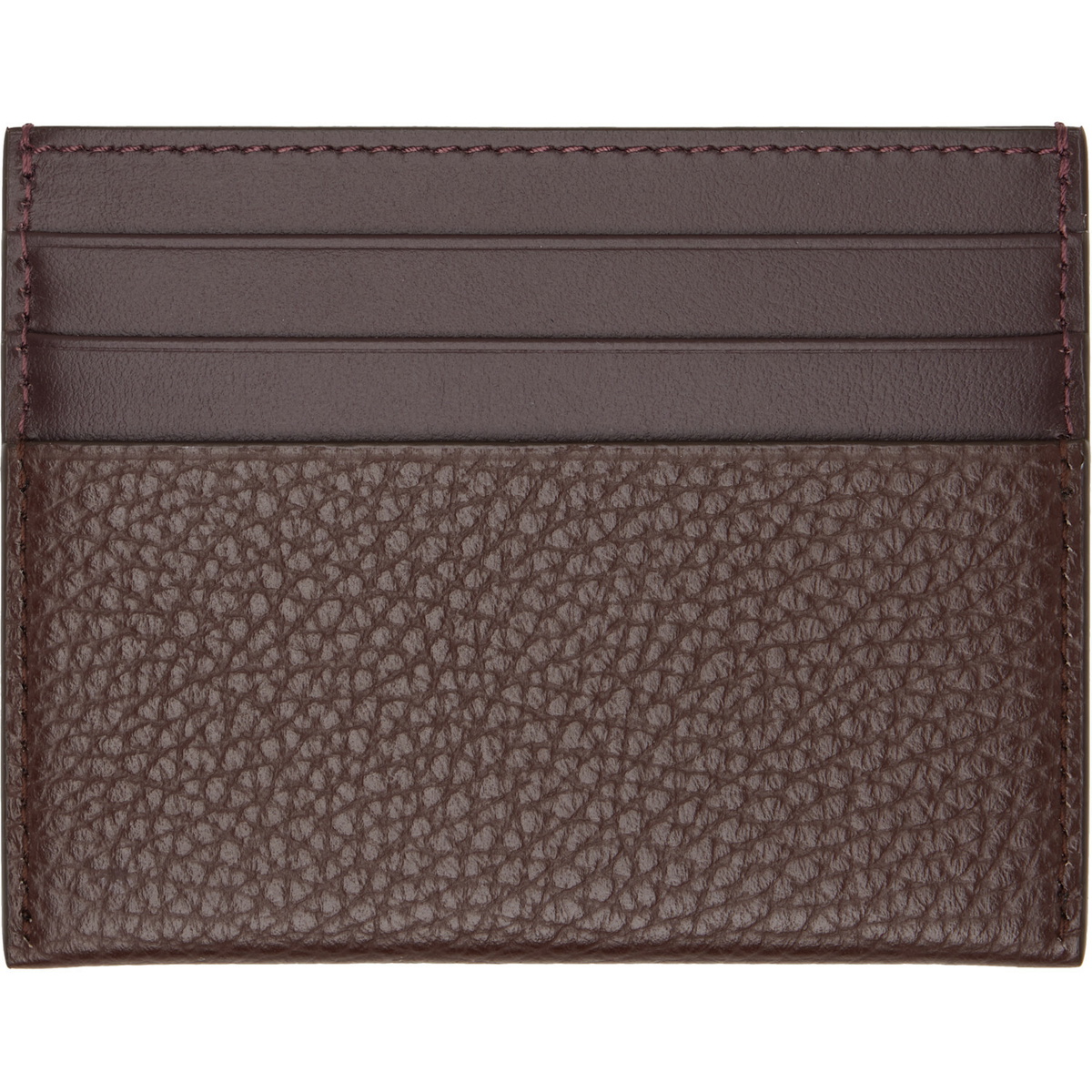Givenchy Brown Logo Card Holder