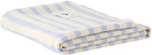 Tekla Beige & Blue Lambswool Blanket
