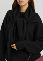Extreme Cashmere N°150 Witch Cashmere-blend Scarf - Black - One Size
