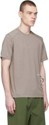 Goldwin Grey Polyester T-Shirt