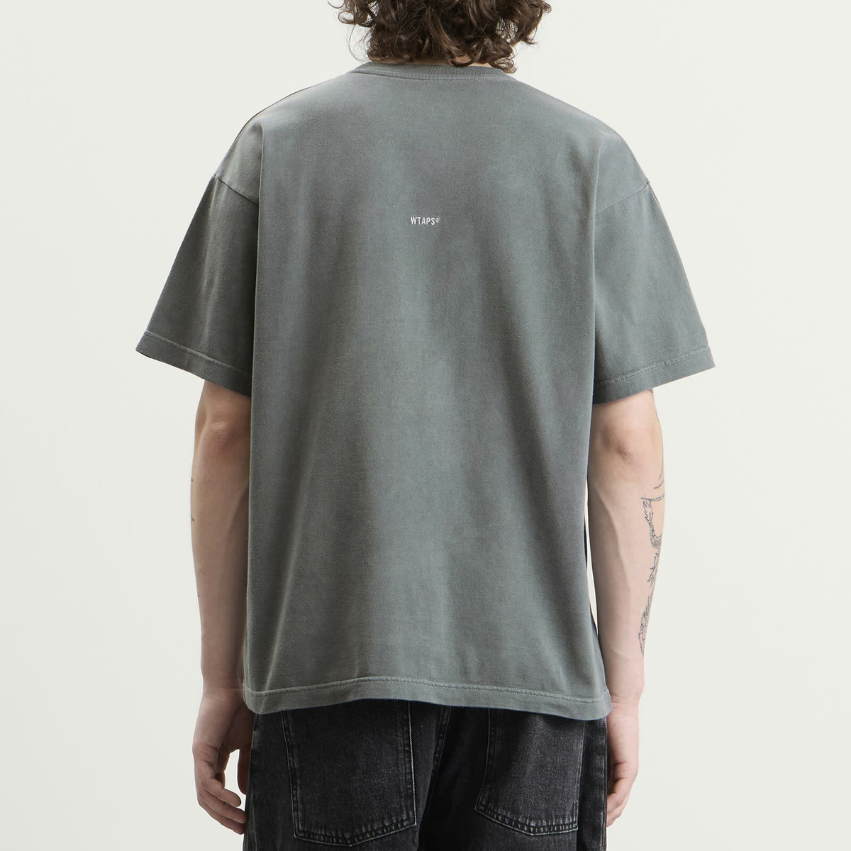 WTAPS Men's Sign-Od Ss in Gray