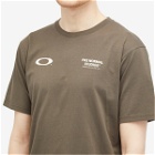 Pas Normal Studios Men's x Oakley Off-Race T-Shirt in Black Olive