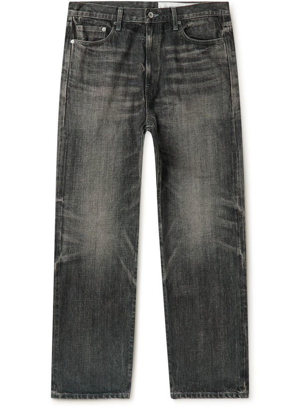 Photo: Neighborhood - Straight-Leg Jeans - Black