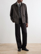Herno - Padded Wool-Blend Tweed Overshirt - Brown