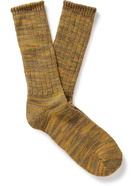 Anonymous ism - Ribbed Cotton-Blend Socks