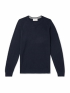 Derek Rose - Finley Cashmere Sweater - Blue