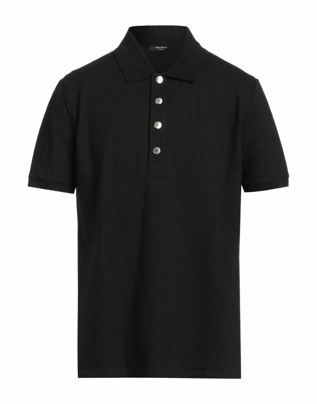 Photo: Balmain Mens Polo shirt in Black