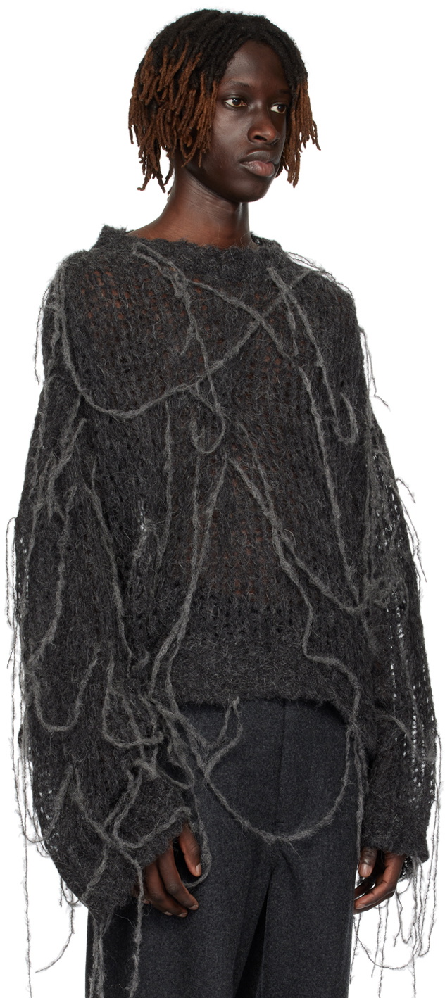 AIREI Gray Protection Sweater