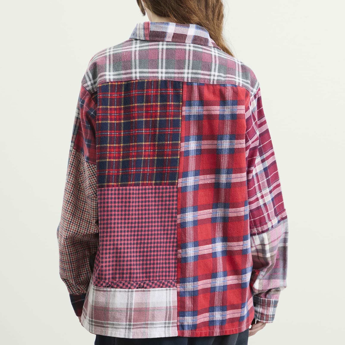 Needles Women's Flannel Shirt in Assorted