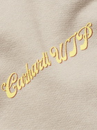 Carhartt WIP - Greatest Flicks Logo-Print Cotton-Jersey Sweatshirt - Neutrals
