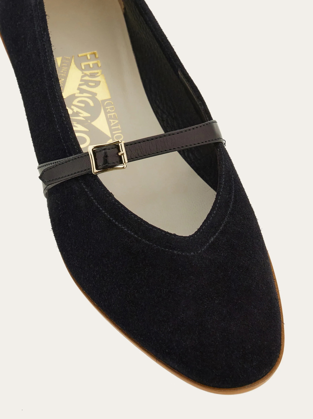 Ferragamo Womens Audrey (1954) in Black