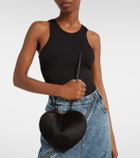 Alaïa Le Cœur calf hair shoulder bag