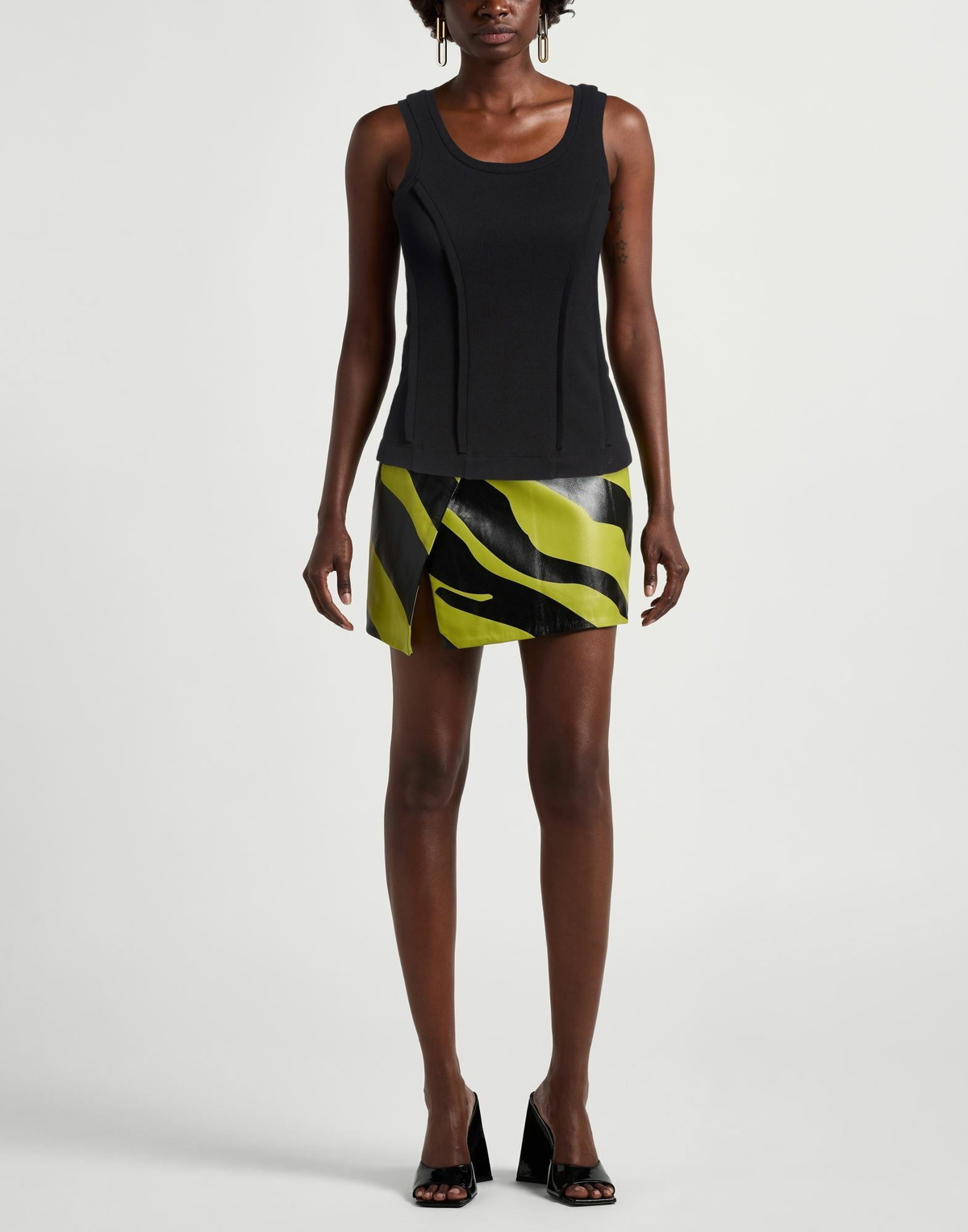 Jijil Womens Tank top in Black