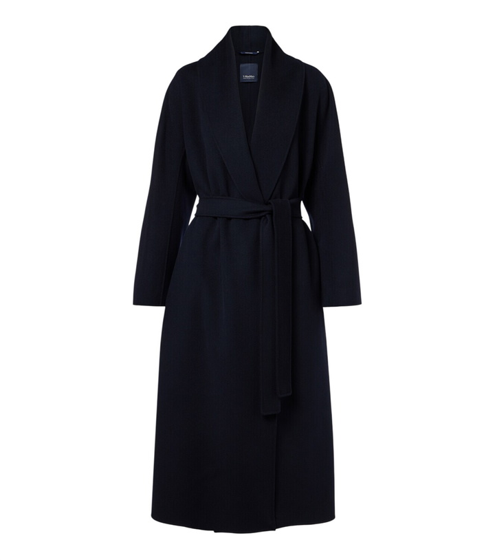 Photo: 'S Max Mara Virgin wool wrap coat