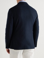 Brunello Cucinelli - Unstructured Cashmere-Jersey Blazer - Blue