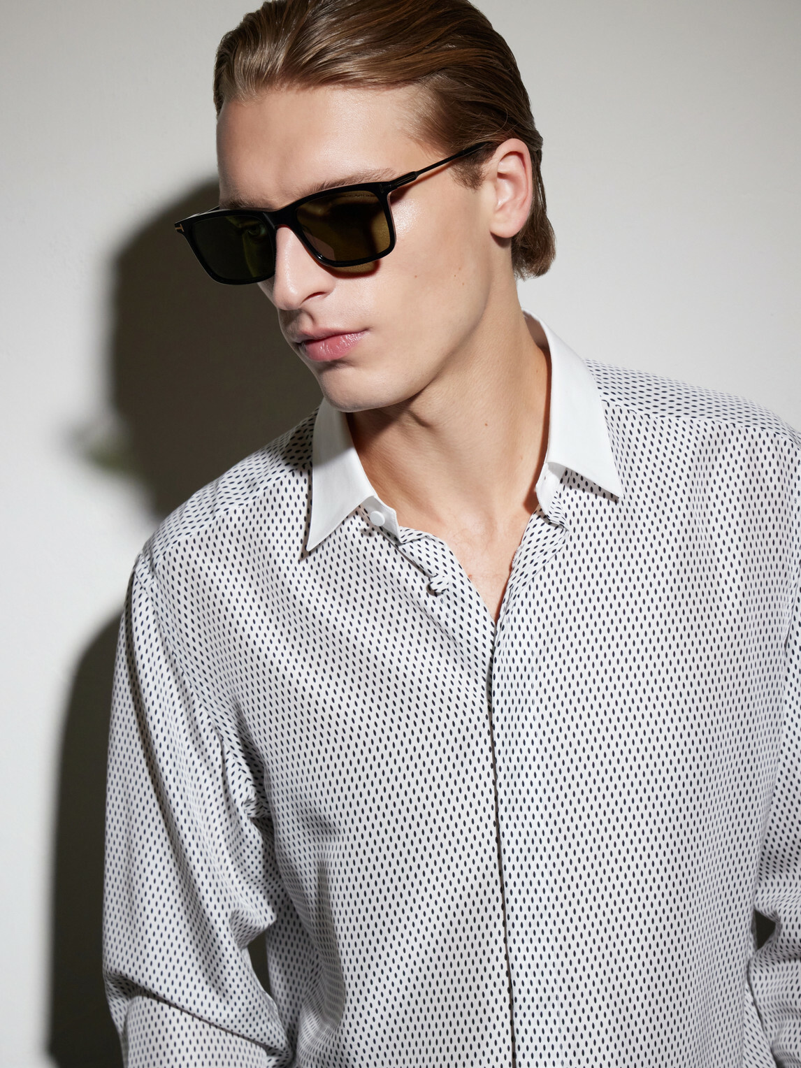 TOM FORD - Lee-02 Square-Frame Acetate and Titanium Sunglasses - Black