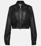 Proenza Schouler White Label cropped leather jacket