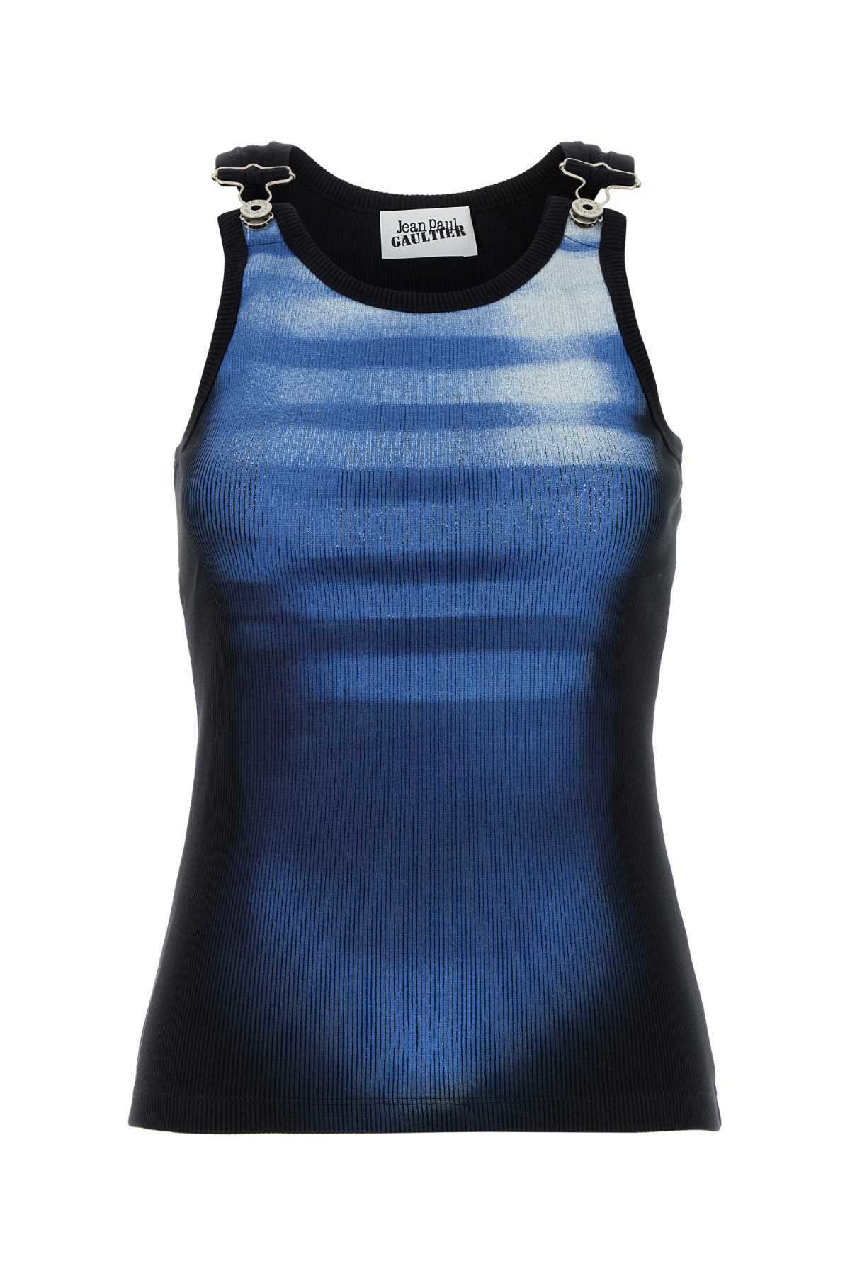 Jean Paul Gaultier White 'The Straps' Tank Top Jean Paul
