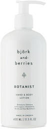 bjork and berries Botanist Hand & Body Lotion, 400 mL