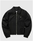 Ami Paris Adc Zipped Jacket Black - Mens - Bomber Jackets