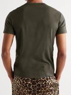 TOM FORD - Stretch-Cotton Jersey T-Shirt - Green