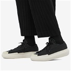 Y-3 Men's Nizza Low Sneakers in Black/Off White