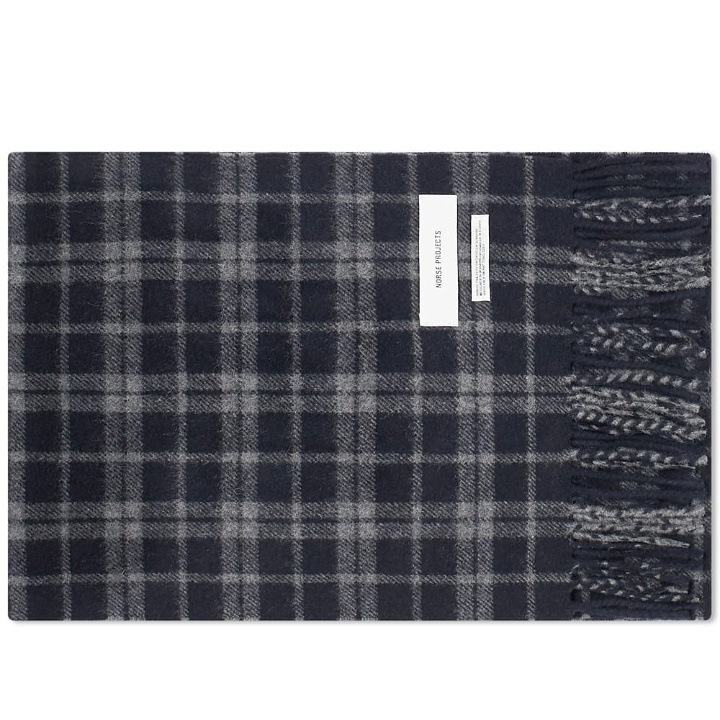 Photo: Norse Projects Lambswool Check Scarf