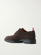 Thom Browne - Suede Derby Shoes - Brown