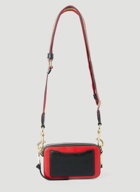 Snapshot Shoulder Bag in Red