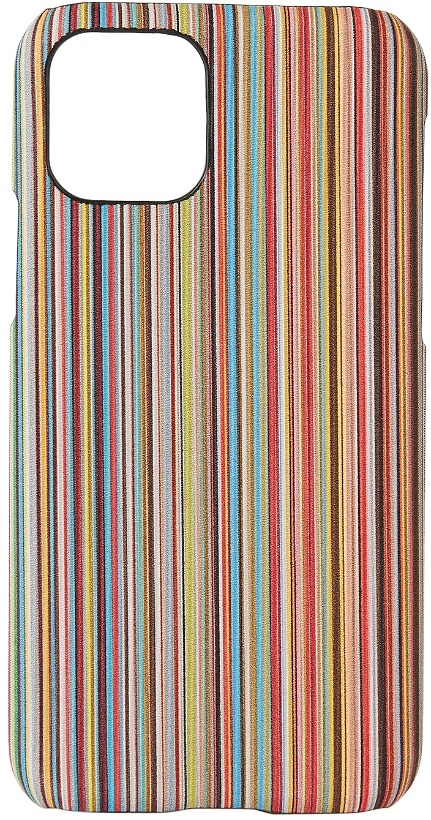 Photo: Paul Smith Multicolor Signature Stripe iPhone 11 Pro Case