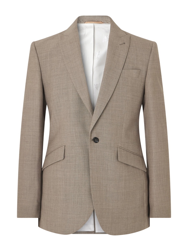 Photo: Favourbrook - Newport Slim-Fit Wool-Twill Suit Jacket - Neutrals