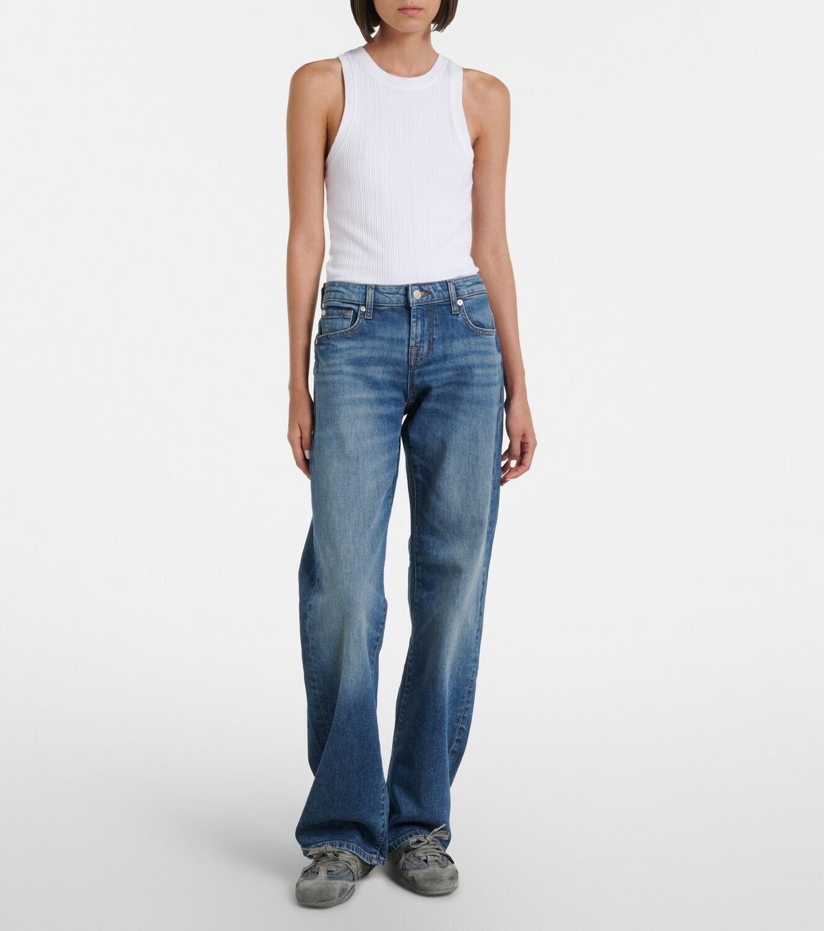 7 For All Mankind Low straight jeans