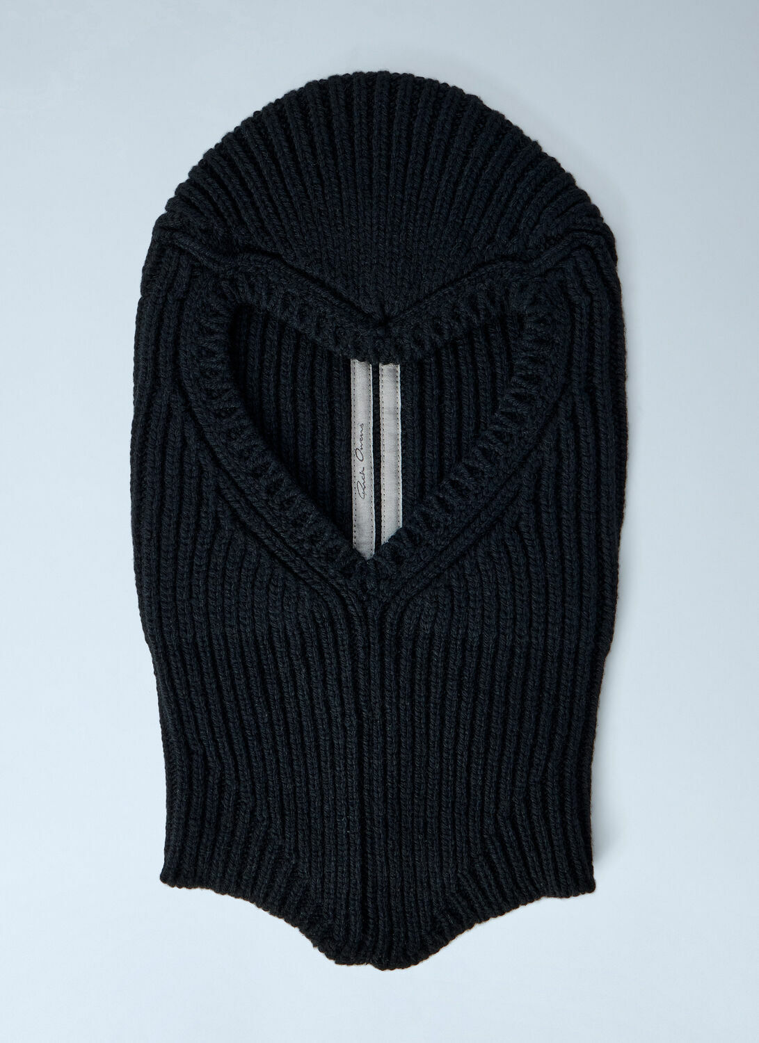 Rick Owens Ribbed Knit Balaclava