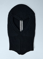 Rick Owens Ribbed Knit Balaclava