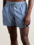 Altea - Straight-Leg Mid-Length Swim Shorts - Blue